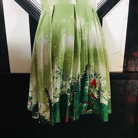 Lindy Bop Alpine Dress - Picture 3 of 5